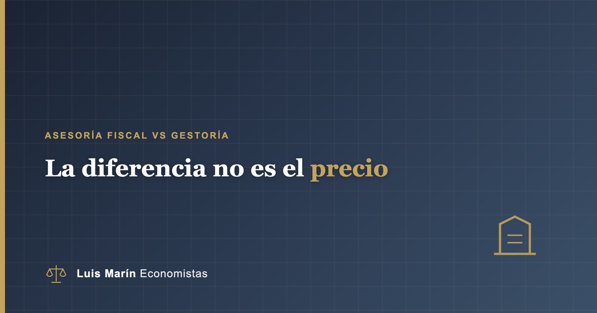 Asesoría fiscal vs gestoría: diferencias reales